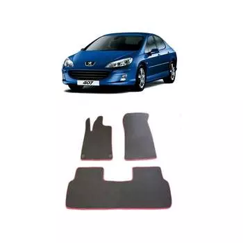 Ковры в салон автомобиля peugeot 407 2004 - 2010 Eva Smart 1665-B1B1-S