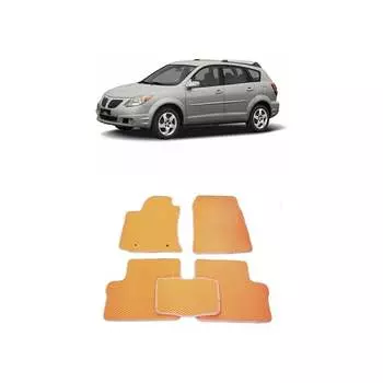 Ковры в салон автомобиля pontiac vibe i 2002 - 2008 Eva Smart 1672-A1A7-S
