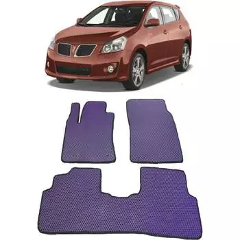 Ковры в салон автомобиля pontiac vibe ii 2008 - 2011 Eva Smart 1674-B1B5-S