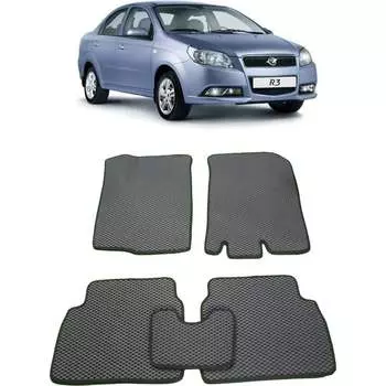 Ковры в салон автомобиля ravon nexia r3 2015 - Eva Smart 2786-B5B1-S