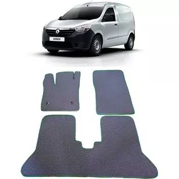 Ковры в салон автомобиля renault dokker 2012 - Eva Smart 2708-A1A7-S