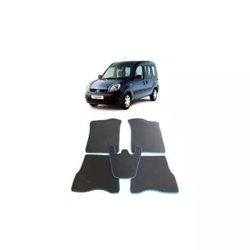 Ковры в салон автомобиля renault kangoo i 1998 - 2008 Eva Smart 1692-B5B2-S