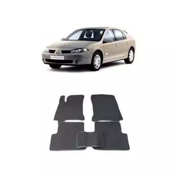 Ковры в салон автомобиля renault laguna ii 2001 - 2007 Eva Smart 2223-B5B5-S