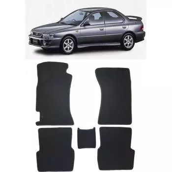 Ковры в салон автомобиля subaru impreza i 1992 - 2000 Eva Smart 3066-A1A7-S