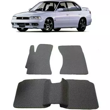 Ковры в салон автомобиля subaru legacy ii 1994 - 1999 Eva Smart 2857-B1A7-S
