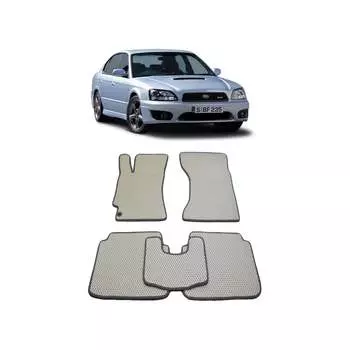 Ковры в салон автомобиля subaru legacy iii 1998 - 2003 Eva Smart 1760-B5B1-S