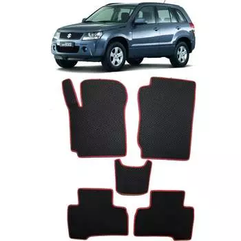 Ковры в салон автомобиля suzuki grand vitara jt 5дв 2005 - 2015 Eva Smart 1773-B1A7-S