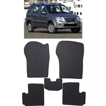 Ковры в салон автомобиля suzuki ignis ii 2003 – 2008 Eva Smart 3309-A6B1-S
