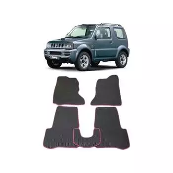 Ковры в салон автомобиля suzuki jimny jb43 1998 - 2019 Eva Smart 1777-B5B5-S