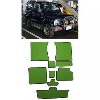 Ковры в салон автомобиля suzuki jimny sierra ii правый руль 3дв 1993 - 1995 Eva Smart 3071-B5A1-S