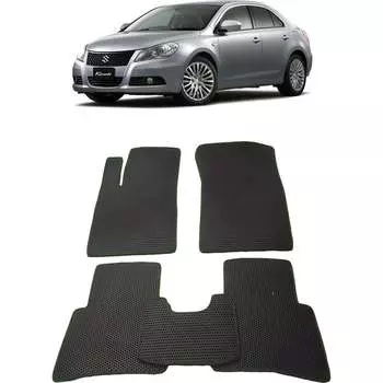 Ковры в салон автомобиля suzuki kizashi седан 2009 - 2014 Eva Smart 2635-B5B5-S