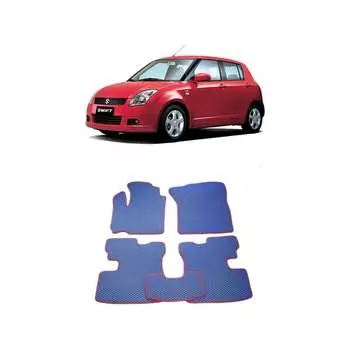 Ковры в салон автомобиля suzuki swift iii правый руль 2004 - 2010 Eva Smart 1952-A1B2-S