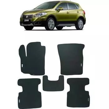 Ковры в салон автомобиля suzuki sx-4 ii 2013 - Eva Smart 1781-B5B5-S