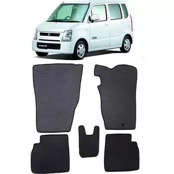 Ковры в салон автомобиля suzuki wagon r iii правый руль минивэн 2003 - 2008 Eva Smart 3120-B5B1-S