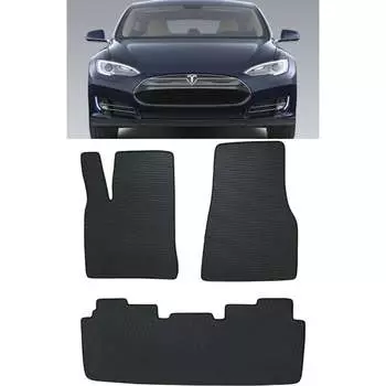 Ковры в салон автомобиля tesla model s 2012 - 2016 Eva Smart 3563-A1A7-S