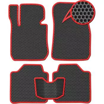 Ковры в салон автомобиля toyota auris ii 2012 - 2015 Eva Smart 3447-B5A7-S