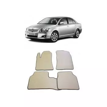 Ковры в салон автомобиля toyota avensis ii 2003 - 2009 Eva Smart 1791-A6B2-S