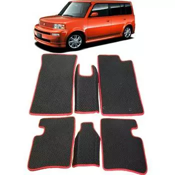 Ковры в салон автомобиля toyota bb правый руль 2000 - 2005 Eva Smart 2293-A6B2-S