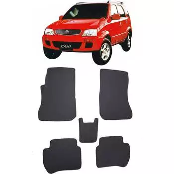 Ковры в салон автомобиля toyota cami i (j100) правый руль рестайлинг 2000 - 2006 Eva Smart 3017-B1B1-S