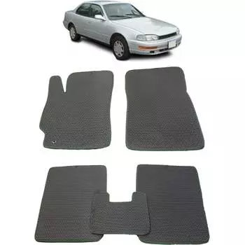 Ковры в салон автомобиля toyota camry (xv10) седан 1991 - 1997 Eva Smart 2627-A1B5-S