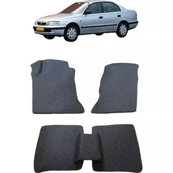 Ковры в салон автомобиля toyota carina e 1992 - 1997 Eva Smart 2880-B1B1-S
