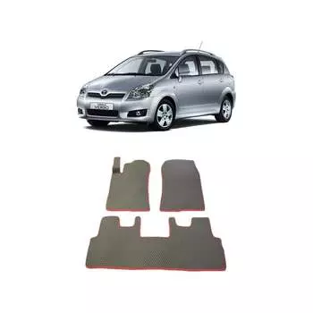 Ковры в салон автомобиля toyota corolla verso 5мест 2007 - 2009 Eva Smart 1810-B1A1-S