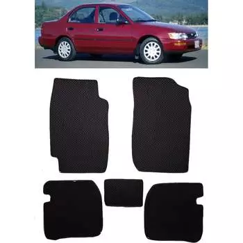Ковры в салон автомобиля toyota corolla vii (e100) 1991 - 2000 Eva Smart 3334-B5A1-S