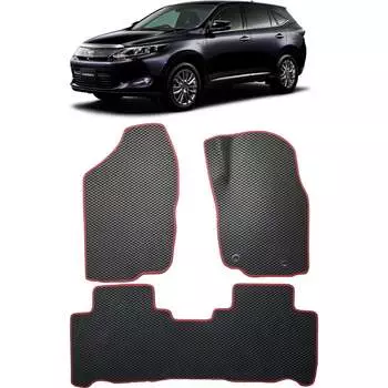 Ковры в салон автомобиля toyota harrier iii (xu60) правый руль 2013 - 2017 Eva Smart 3187-A6B5-S