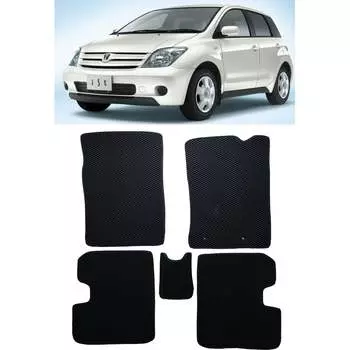 Ковры в салон автомобиля toyota ist i правый руль 2001 - 2005 Eva Smart 3394-B1A7-S
