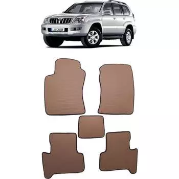 Ковры в салон автомобиля toyota land cruiser prado 120 2002 - 2009 Eva Smart 1818-B5A6-S