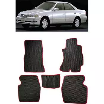 Ковры в салон автомобиля toyota mark ii (x100) правый руль 1996 - 2002 Eva Smart 2664-B1B5-S