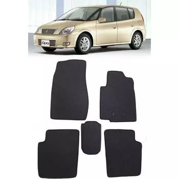 Ковры в салон автомобиля toyota opa правый руль 2000 - 2005 Eva Smart 2925-A1A6-S