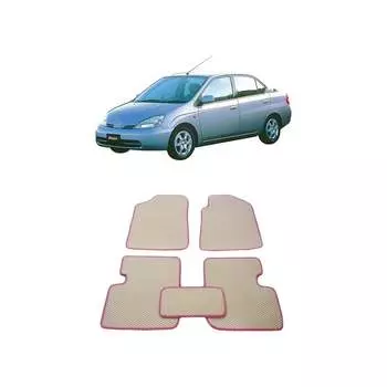 Ковры в салон автомобиля toyota prius (xv10) правый руль 2000 - 2003 Eva Smart 2325-A1A6-S
