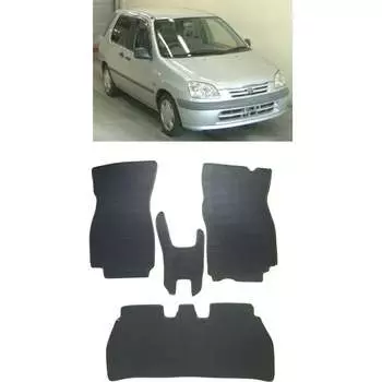 Ковры в салон автомобиля toyota raum i правый руль 1997 - 2003 Eva Smart 3615-B5A1-S
