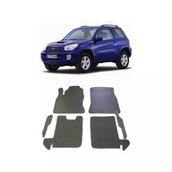 Ковры в салон автомобиля toyota rav 4 ii (ca20) 3дв 2000 - 2005 Eva Smart 1838-A6B5-S
