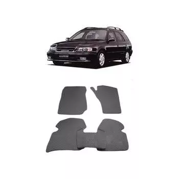 Ковры в салон автомобиля toyota sprinter carib ii правый руль 1988 - 1995 Eva Smart 2253-B1A7-S
