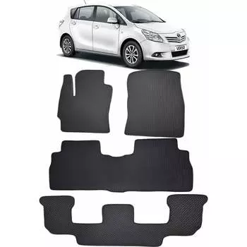 Ковры в салон автомобиля toyota verso i 7мест 2009 - 2012 Eva Smart 2918-A1B5-S