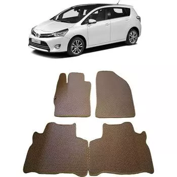 Ковры в салон автомобиля toyota verso i рестайлинг 2012 - 2018 Eva Smart 2638-A6A1-S