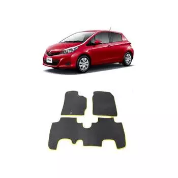 Ковры в салон автомобиля toyota vitz iii (xp130) правый руль 2010 - Eva Smart 1847-A1A7-S