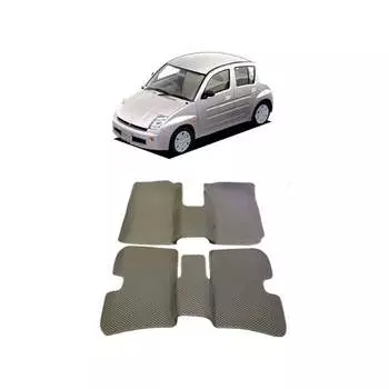 Ковры в салон автомобиля toyota will i (vi) правый руль 1999 - 2001 Eva Smart 2094-B1A7-S
