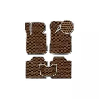 Ковры в салон автомобиля Toyota Wish I правый руль компактвэн рестайлинг 5мест 2005 – 2009 Eva Smart ЭВА СОТА 2716-A6B1-S