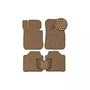 Ковры в салон автомобиля Toyota Wish I правый руль компактвэн рестайлинг 5мест 2005 – 2009 Eva Smart ЭВА СОТА 2716-A1A6-S