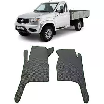 Ковры в салон автомобиля uaz cargo 2008 - Eva Smart 2574-B5B1-S