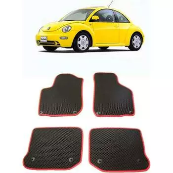 Ковры в салон автомобиля volkswagen beetle a4 1998 - 2005 Eva Smart 2200-A6A6-S