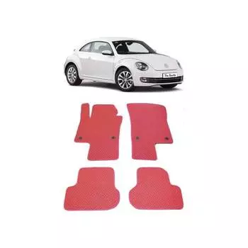 Ковры в салон автомобиля volkswagen beetle a5 3дв хэтчбек 2013 - 2016 Eva Smart 1856-A6A1-S