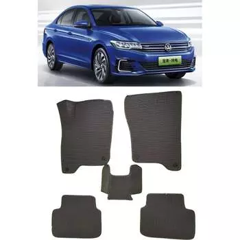 Ковры в салон автомобиля volkswagen bora v 2018 - Eva Smart 3566-B1B1-S