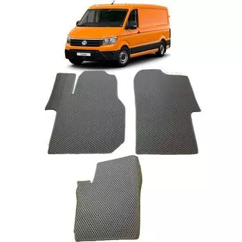 Ковры в салон автомобиля volkswagen crafter ii 2016 - Eva Smart 2805-B5B2-S