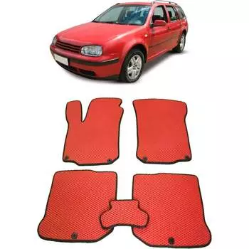 Ковры в салон автомобиля volkswagen golf iv универсал 1997 - 2003 Eva Smart 2695-B5A7-S