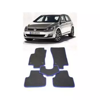 Ковры в салон автомобиля volkswagen golf vii 2013 - Eva Smart 1866-A1A7-S