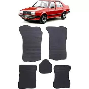 Ковры в салон автомобиля volkswagen jetta ii 1984 - 1992 Eva Smart 1868-B1A7-S